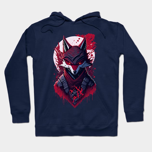 Shinobi Beast - Diseños de animales ninjas Hoodie by Shinobi Beast